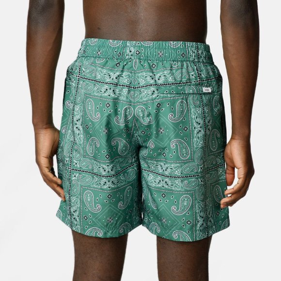 Nikben Studio El Pino Swim Trunks Green - Picture 2 of 2